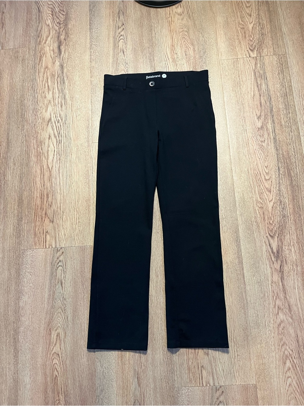 Black Beta Brand Dress Yoga Pants